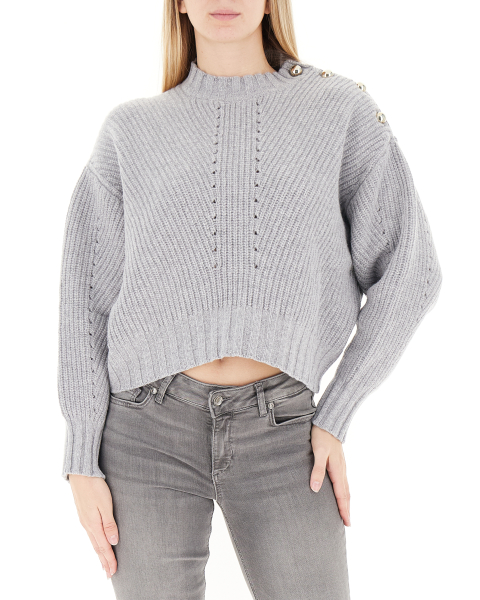 Maglione misto lana