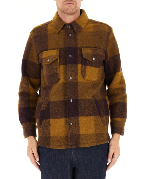 Giacca overshirt misto lana