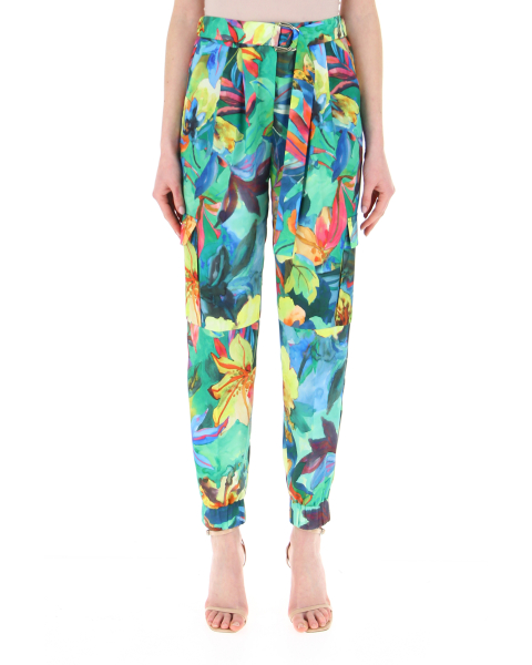 Pantalone in raso
