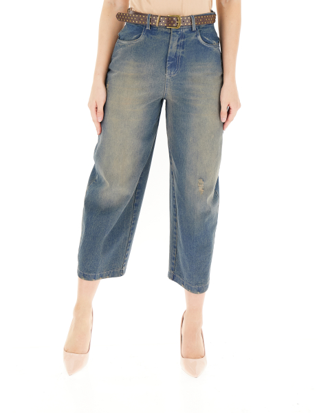 Jeans con cintura