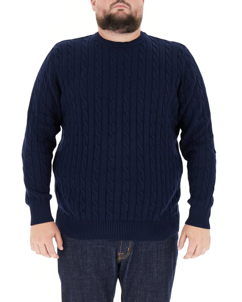Maglione a trecce