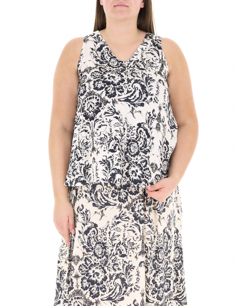 Blusa in viscosa