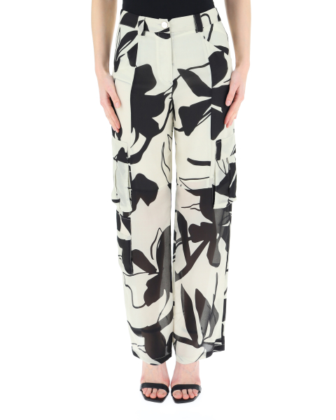 Pantalone in seta