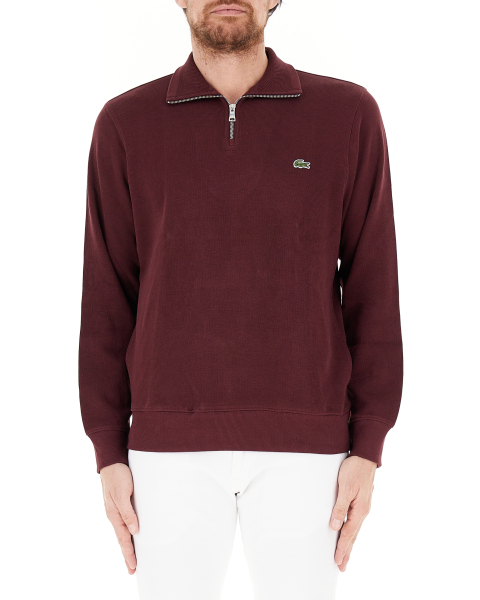 Maglione mezza zip