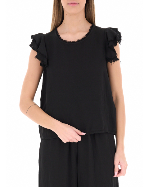 Blusa girocollo