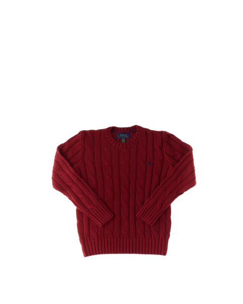 Maglione a trecce