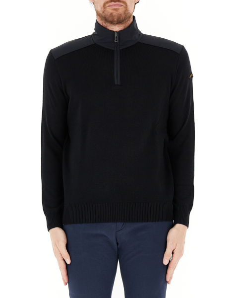 Maglione mezza zip