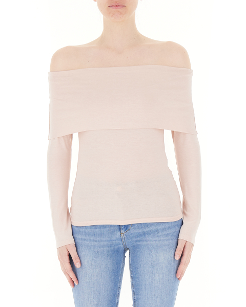 Maglia scollo Bardot