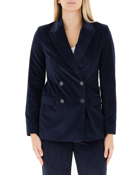 Blazer velluto costine