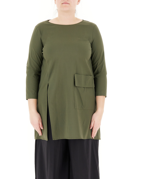 Blusa maniche 3/4
