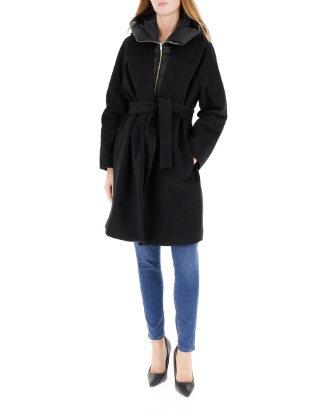 Cappotto con cappuccio