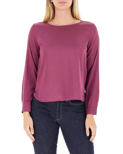 Blusa girocollo