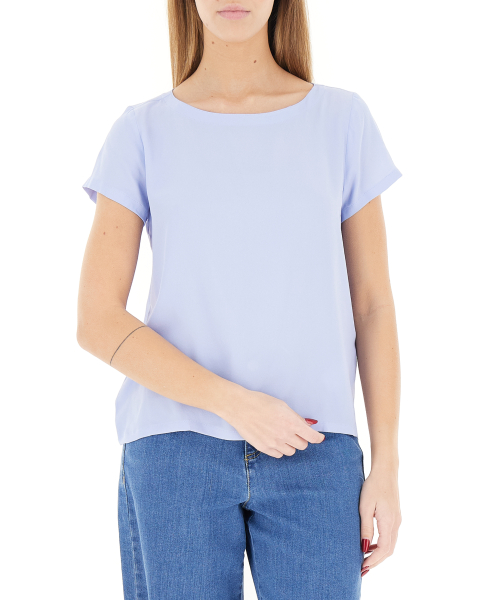Blusa misto seta