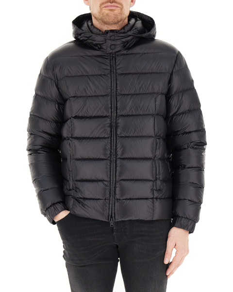 Piumino con cappuccio