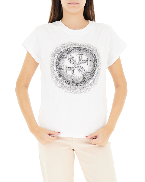 T-shirt girocollo cotone