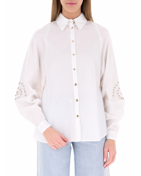 Camicia con strass