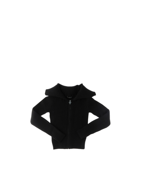 Cardigan con zip