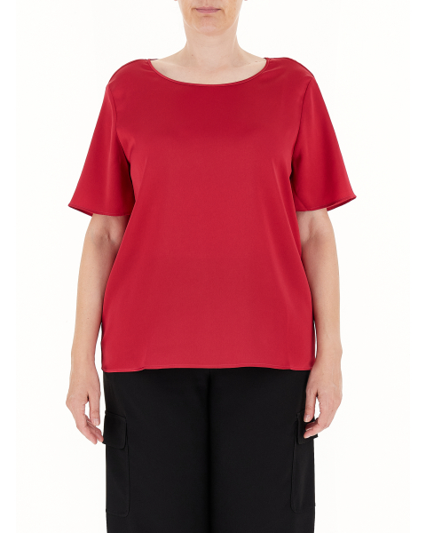 Blusa maniche corte