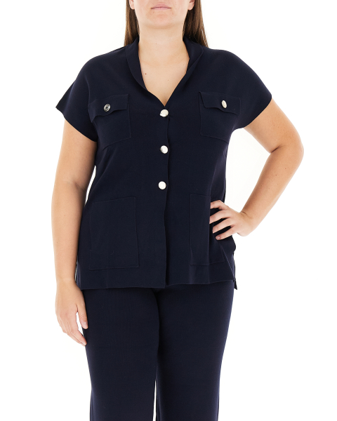 Maglia misto viscosa