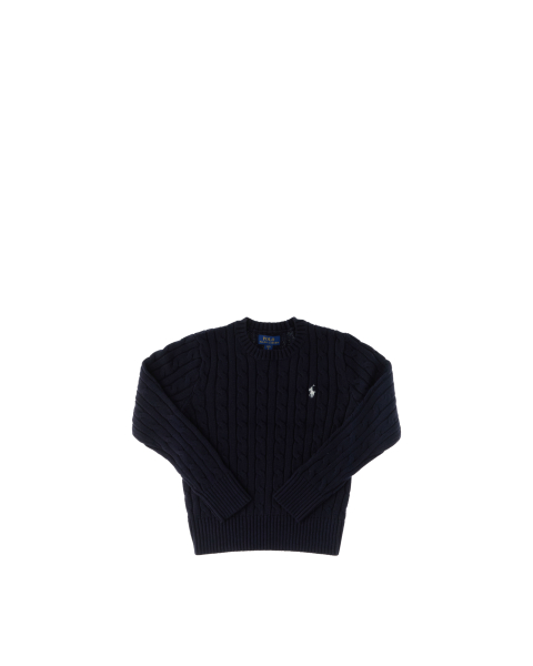 Maglione a trecce