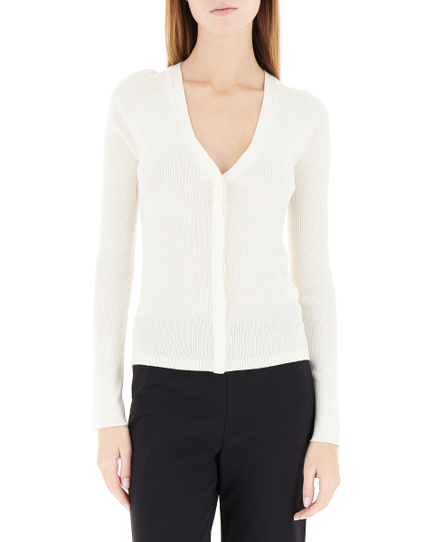 Cardigan lana vergine