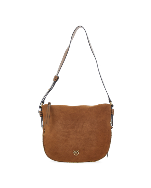 Borsa pelle scamosciata