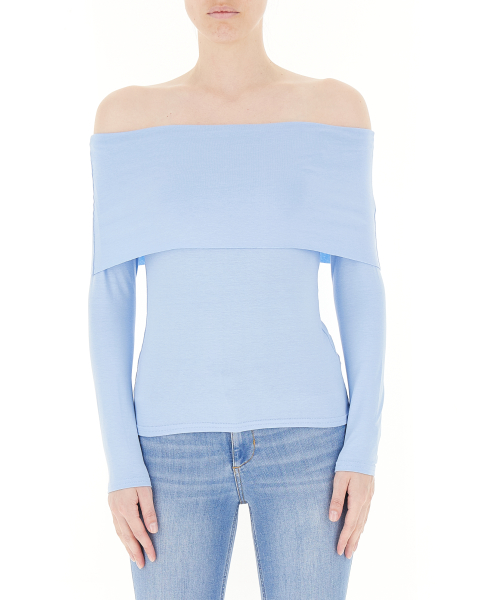 Maglia scollo Bardot
