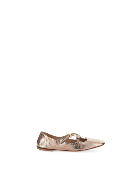 Ballerine in pelle