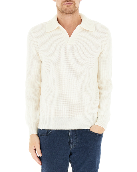 Maglione con colletto