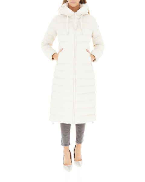 Piumino con cappuccio