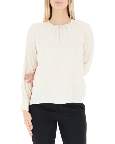 Blusa misto seta