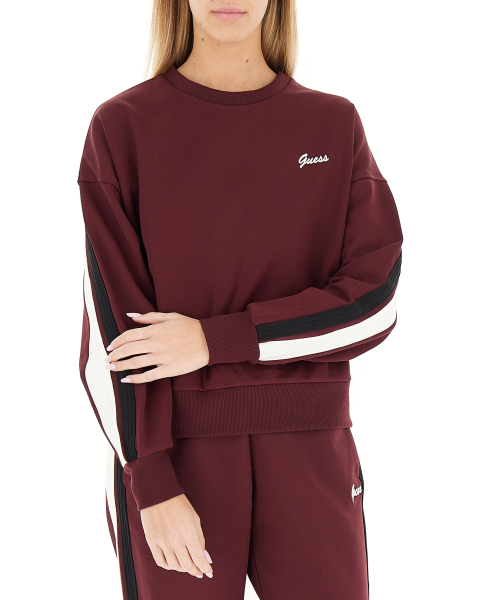 Felpa mezza zip