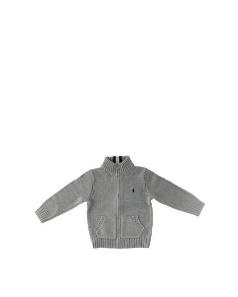 Cardigan con zip