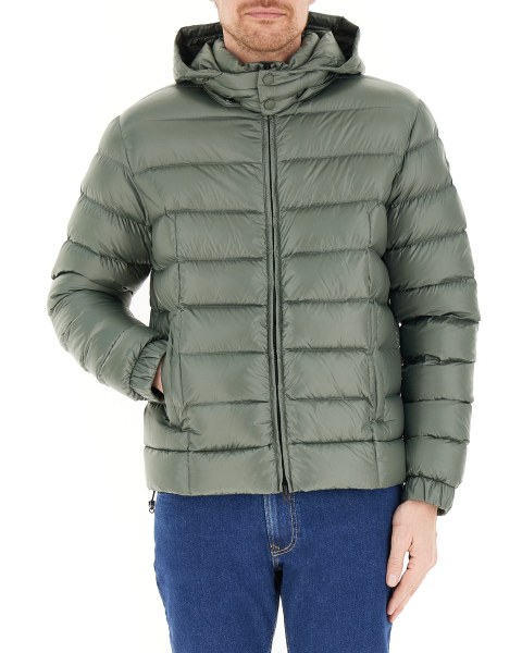 Piumino con cappuccio