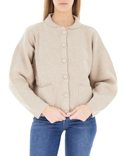Cardigan con bottoni