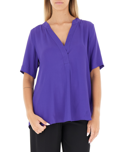 Blusa scollo a V