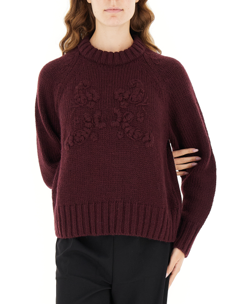 Maglione misto lana