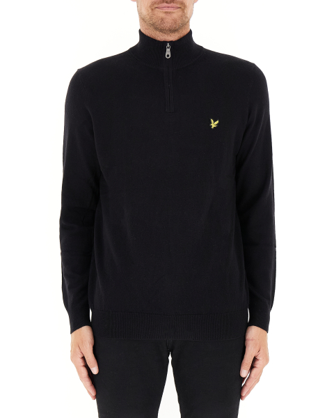 Maglione mezza zip
