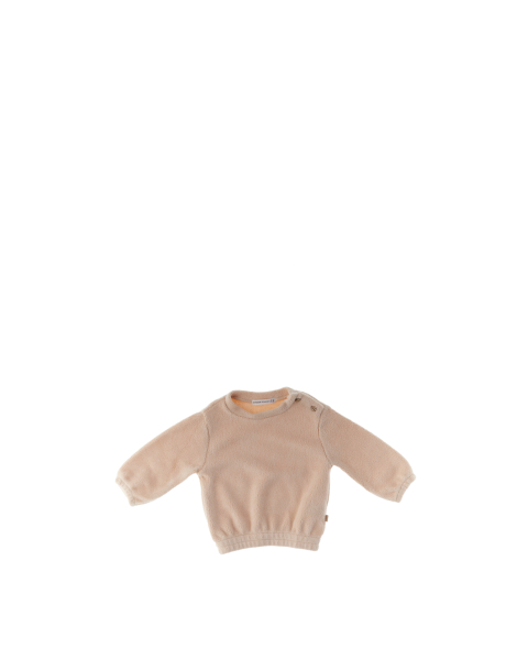 Felpa effetto peluche