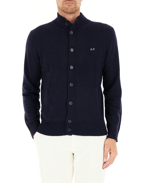 Cardigan con bottoni