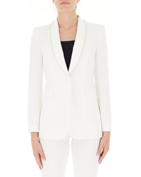 Blazer collo scialle