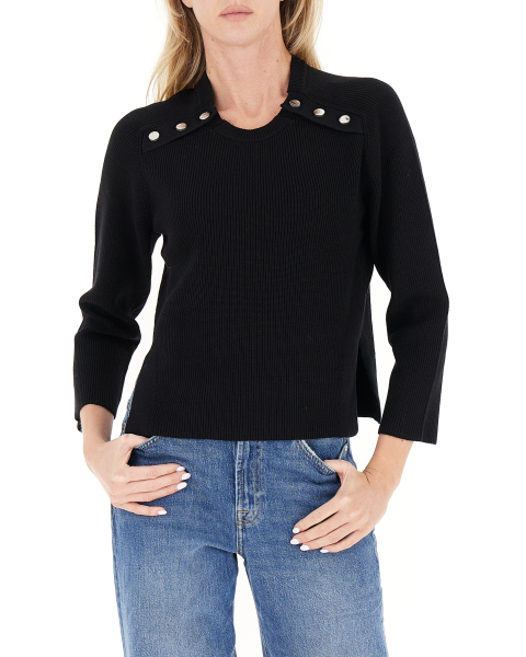 Maglione misto viscosa
