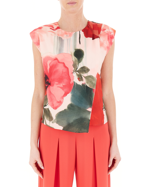 Blusa girocollo