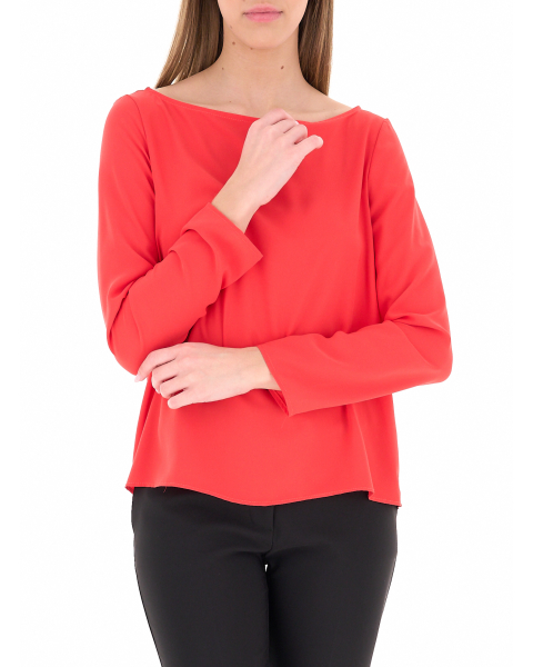 Blusa maniche lunghe