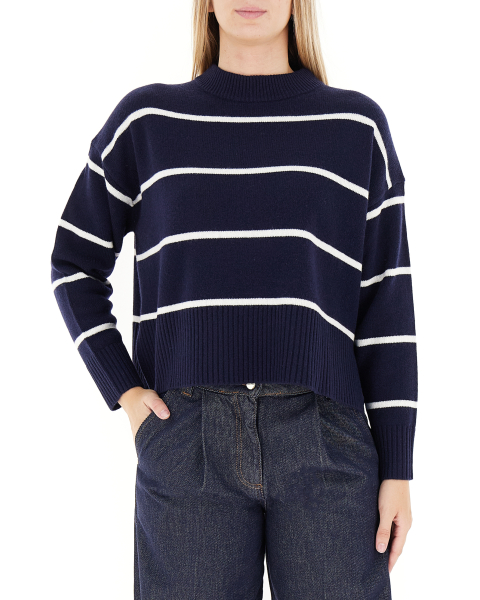 Maglione misto lana