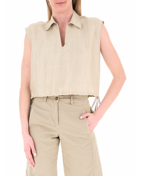 Blusa in lino