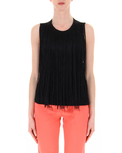 T-shirt con frange