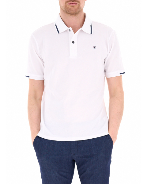 Polo misto cotone