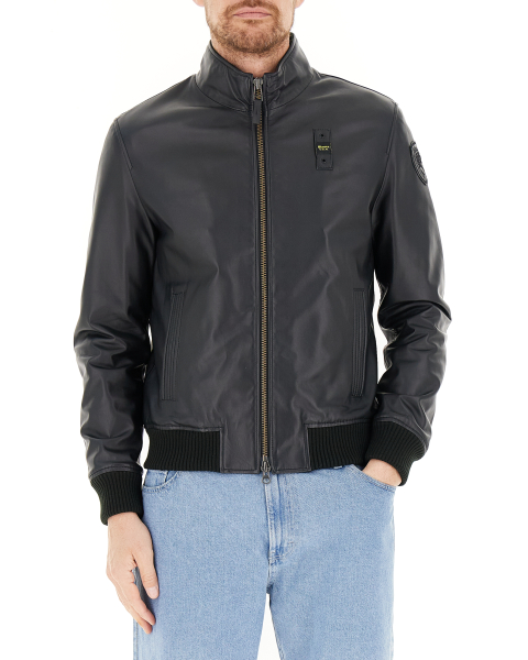 Bomber in pelle