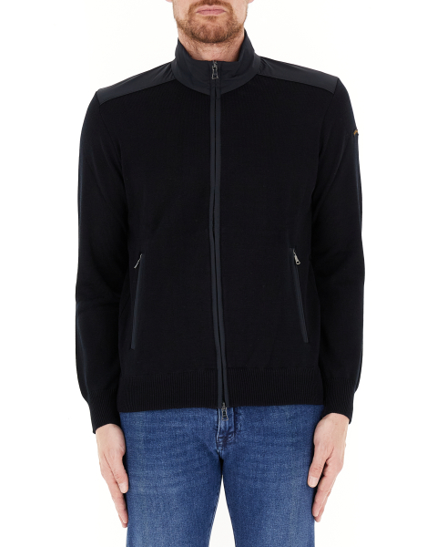 Cardigan con zip